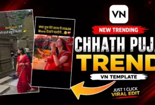 Viral Chhath Puja Reels Vn Template Code Editing